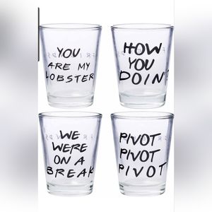 FRIENDS Shot Glass Set NIB